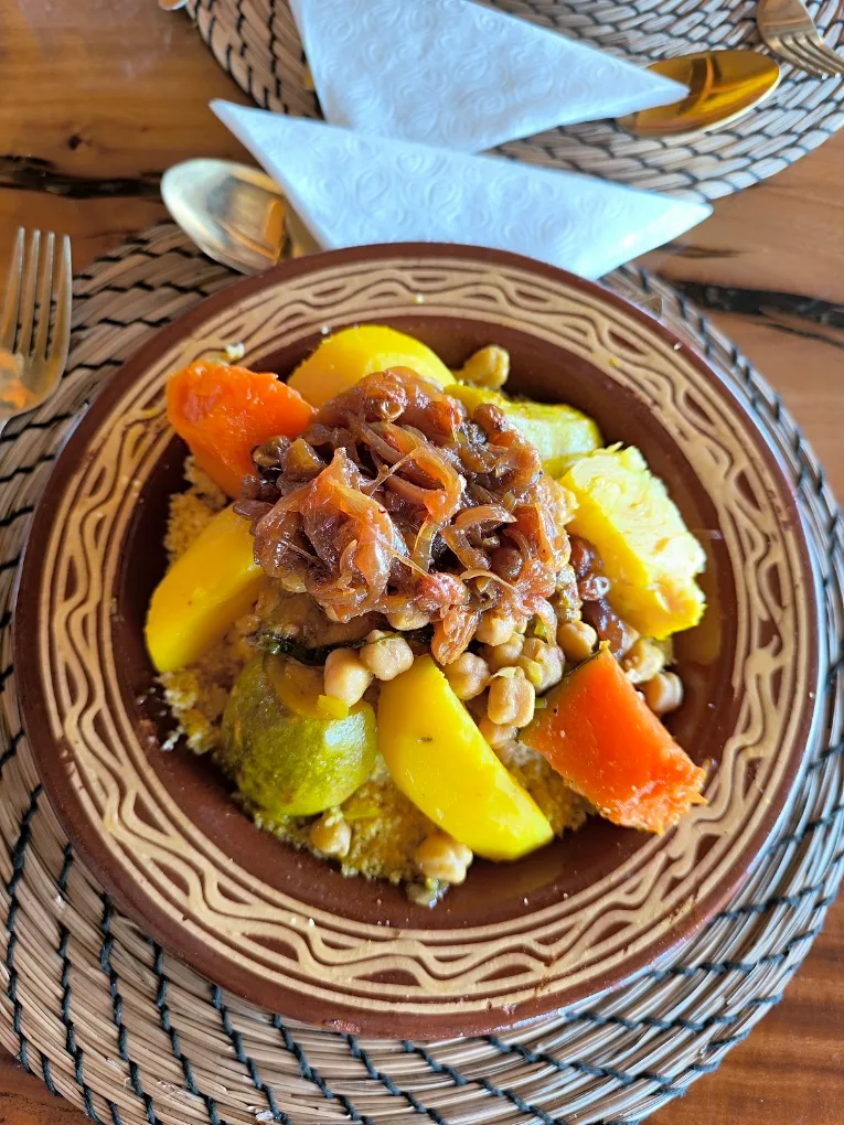 Moroccan couscous at North Lagoon Resort