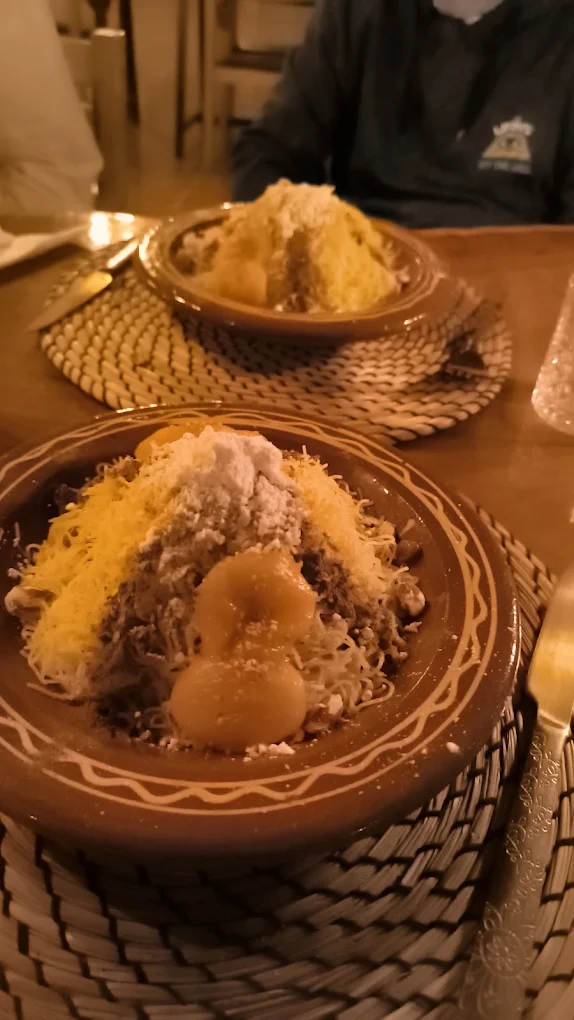 Traditional Moroccan Seffa at North Lagoon Resort