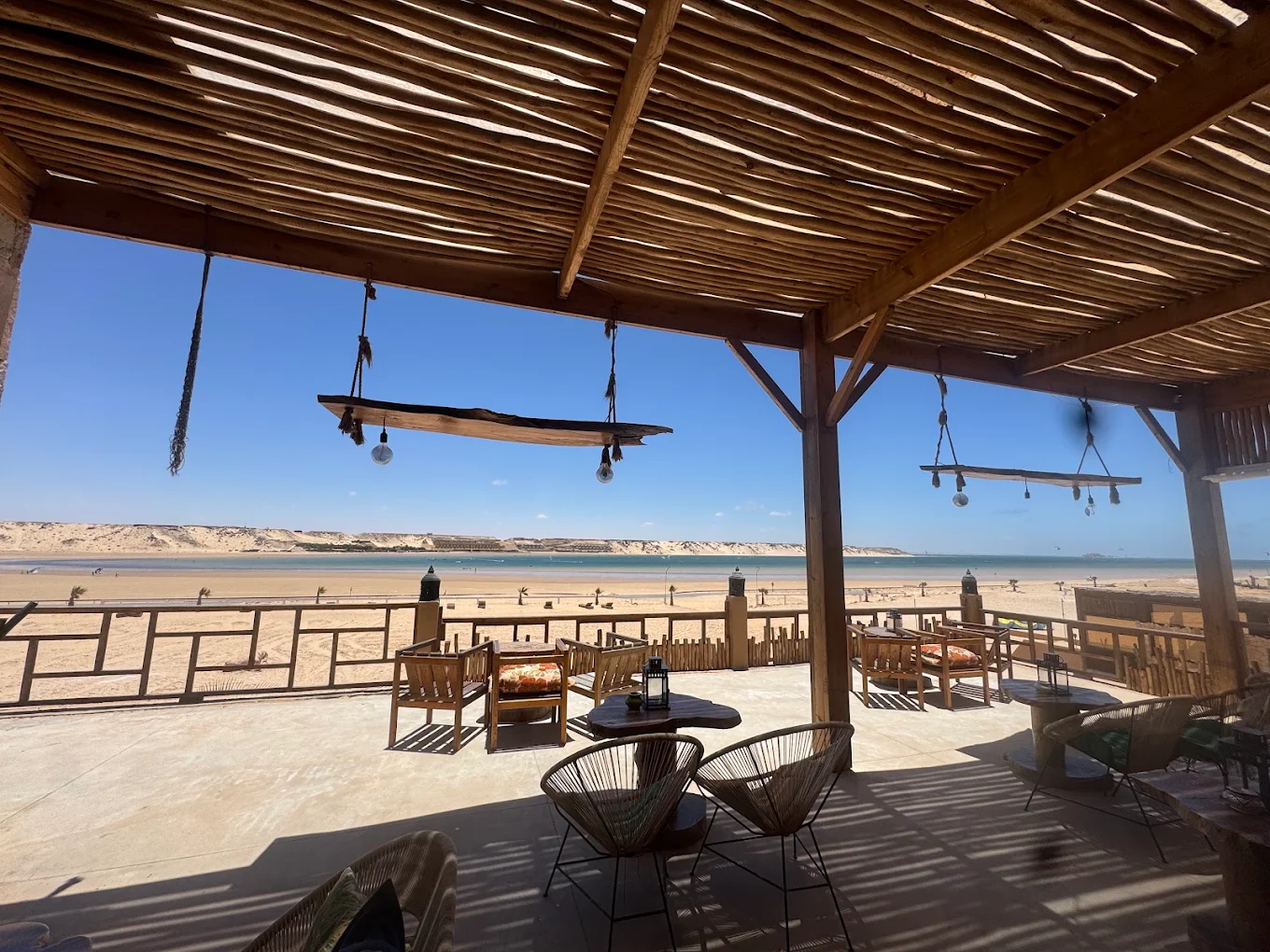 Terrace at North Lagoon Resort Dakhla