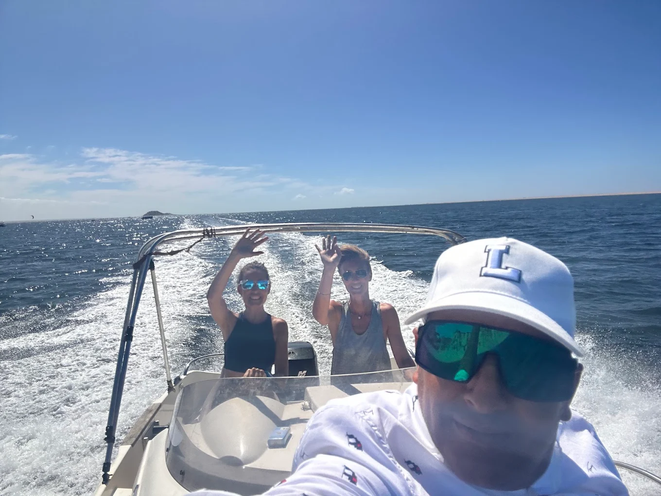 Boat trip on Dakhla Lagoon